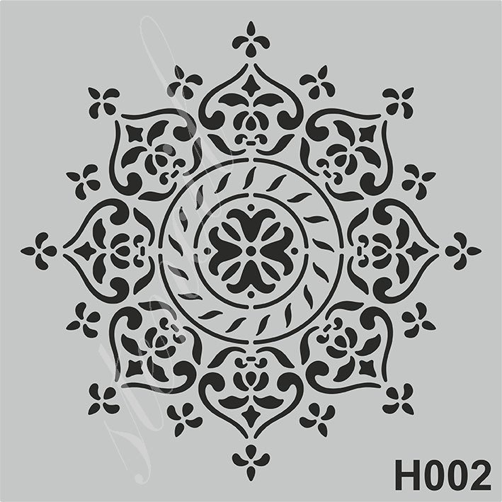 Stencil 25x25 N:H002