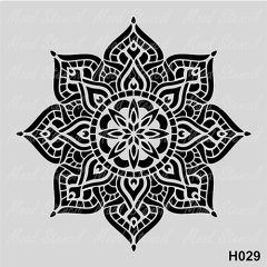 Stencil 25x25 N:H029