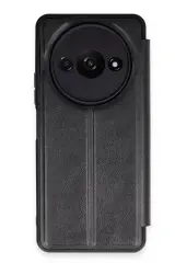 Newface Xiaomi Redmi A3 4g Kılıf Flip Cover - Siyah