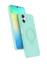 Newface Samsung Galaxy A06 Regal Magsafe Standlı Kapak - Su Yeşili