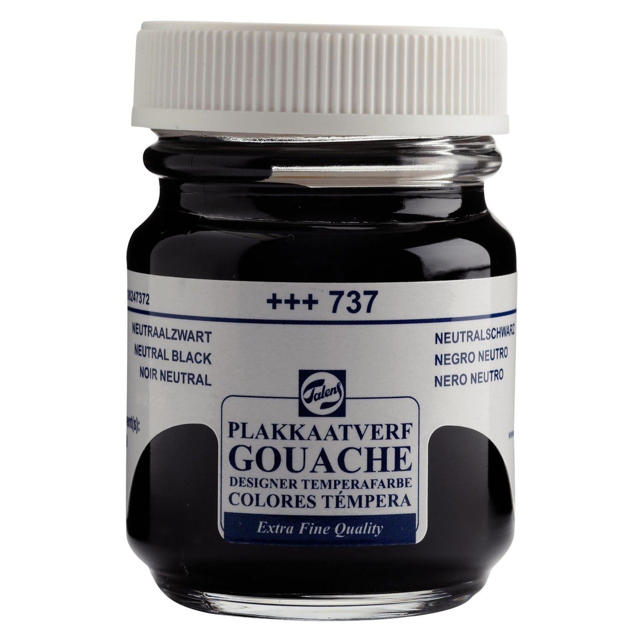 Talens Guaj Boya 50ml N:737 Neutral Black