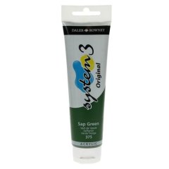 System 3 Akrilik Boya - 150ml - Sap Green - N.375