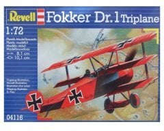 Fokker DR. 1 Triplane Model Savaş Uçağı 1:72 N:4116