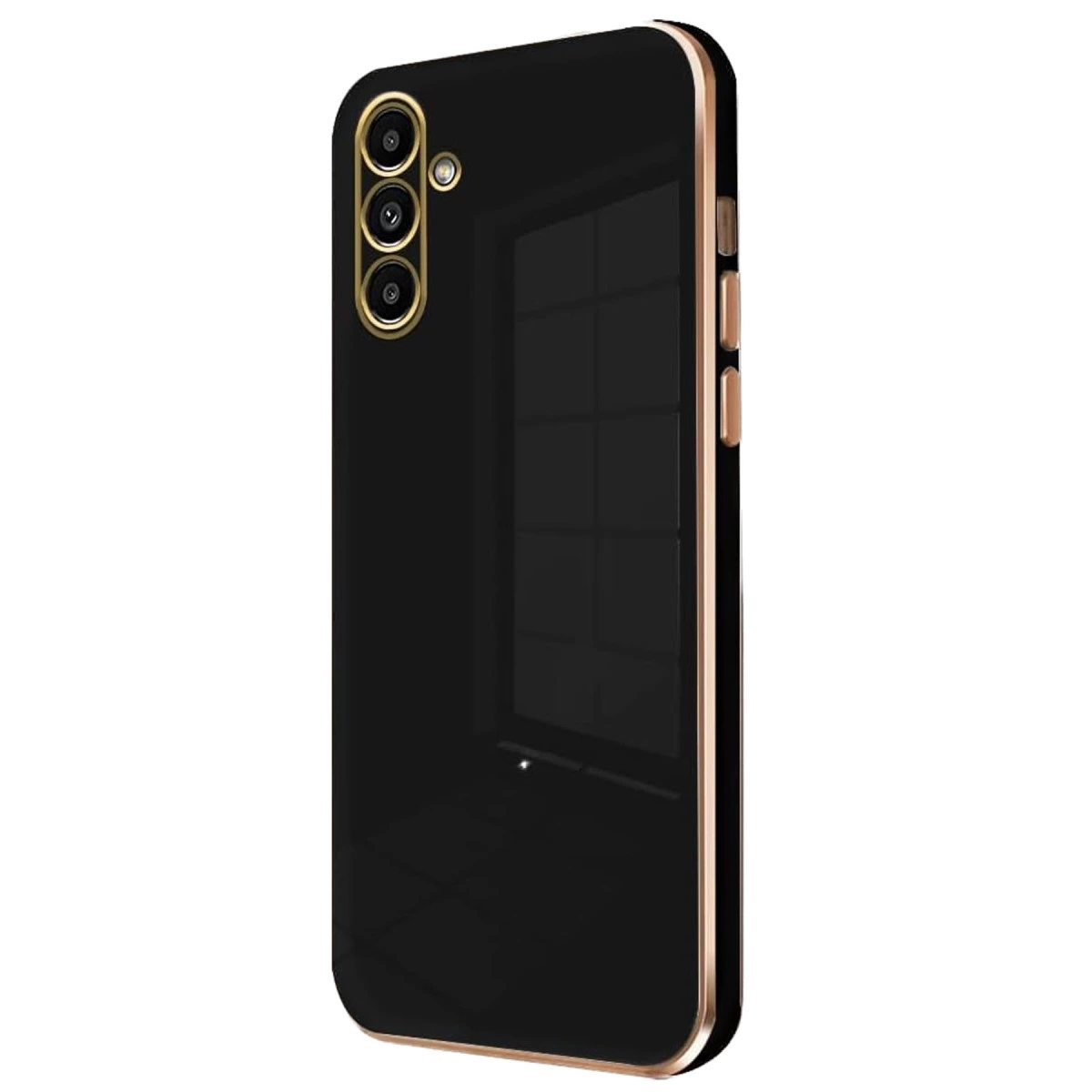 Samsung Galaxy M15 Kılıf Volet Silikon - Siyah