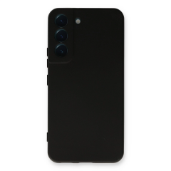 Samsung Galaxy S23 Kılıf Nano İçi Kadife Silikon - Siyah