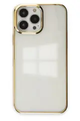 Newface İphone 13 Pro Kılıf Element Silikon - Gold