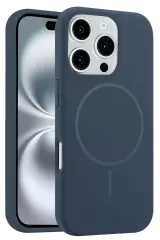 Joko Apple İphone 16 Pro Max Kılıf Jully Magsafe Kapak - Lacivert