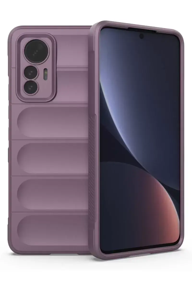 Newface Xiaomi Mi 12 Lite Kılıf Optimum Silikon - Mor
