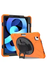 Newface Apple İpad 2022 10.9 (10.nesil) Kılıf Amazing Tablet Kapak - Turuncu