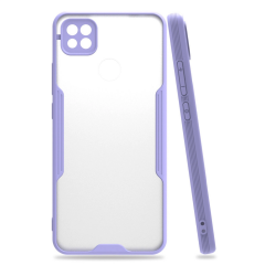 Xiaomi Redmi 9c Kılıf Platin Silikon - Lila