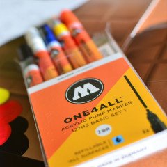 127HS ONE4ALL Akrilik Marker 6'lı 2mm Set 200.230