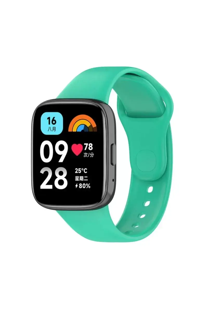 Newface Xiaomi Redmi Watch 3 Active Klasik Kordon - Turkuaz