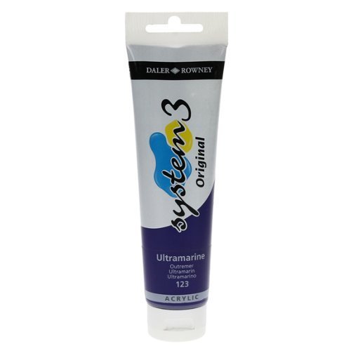 System 3 Akrilik Boya - 150ml - Ultramarine - N.123