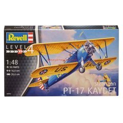 Stearman PT-17 Kaydet Çift Kanatlı Model Uçak 1:48 N:3957