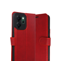 Oppo Reno 14f Trend S Plus Kapaklı Kılıf - Kırmızı