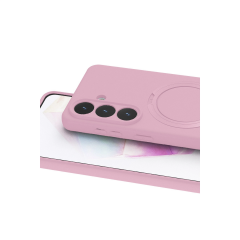 Samsung Galaxy S26 Plus Regal Magsafe Standlı Kapak - Açık Pembe