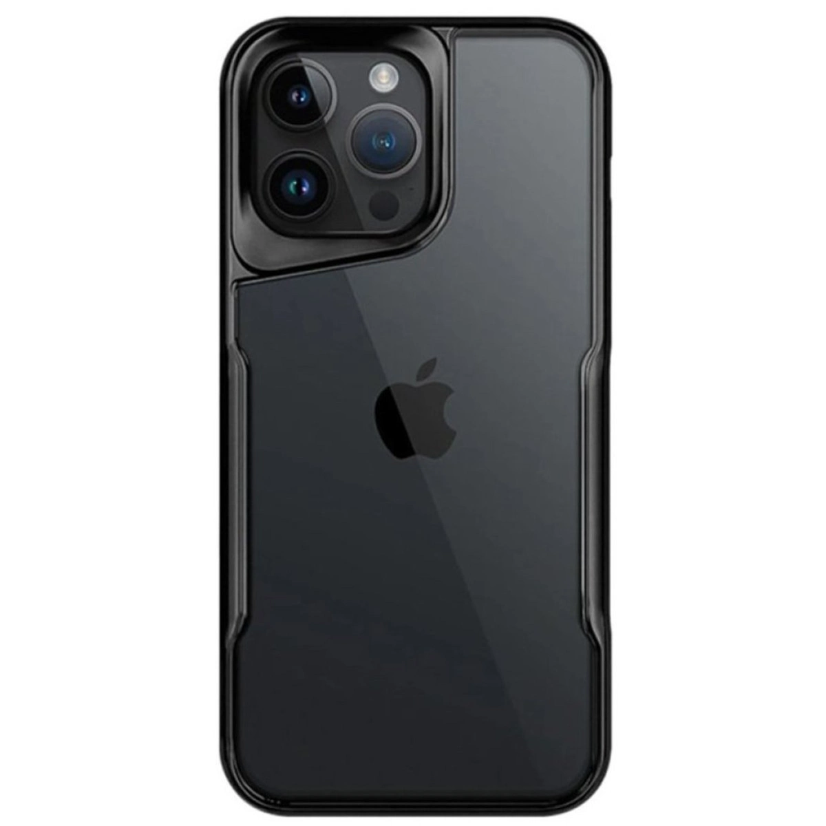 İphone 15 Pro Max Kılıf Boyi Silikon Kapak - Siyah