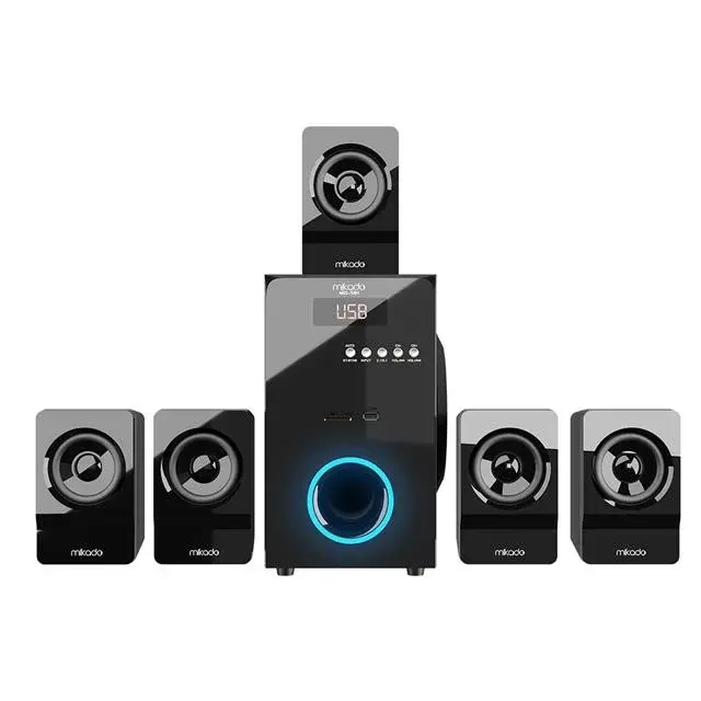 Mikado Md-581bt 110w Usb/sd/fm/bt Destekli 5+1 Ses Sistemi Hoparlör - Speaker