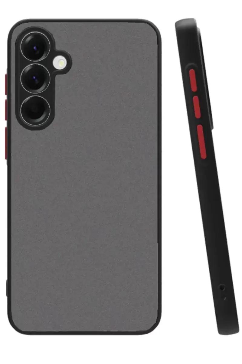 Newface Samsung Galaxy A26 Kılıf Montreal Silikon Kapak - Siyah