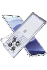 Newface Xiaomi Redmi Note 14 Pro 4g Kılıf Kart Şeffaf Silikon - Şeffaf