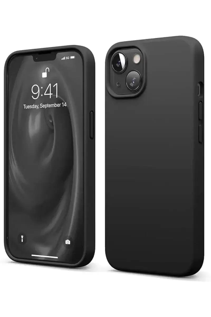 Newface Apple İphone 14 Kılıf First Silikon - Siyah