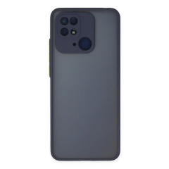 Xiaomi Redmi 10c Kılıf Montreal Silikon Kapak - Lacivert