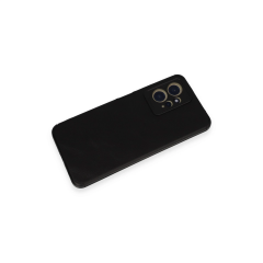 Xiaomi Redmi Note 12 4g Kılıf Loop Deri Silikon - Siyah