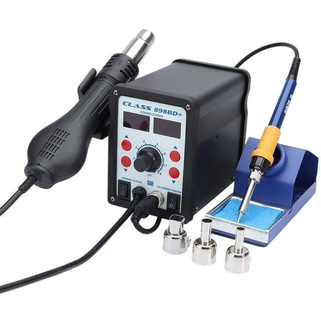 Class 898d+ 70 Watt Isı Ayarlı Üflemeli Havya İstasyonu