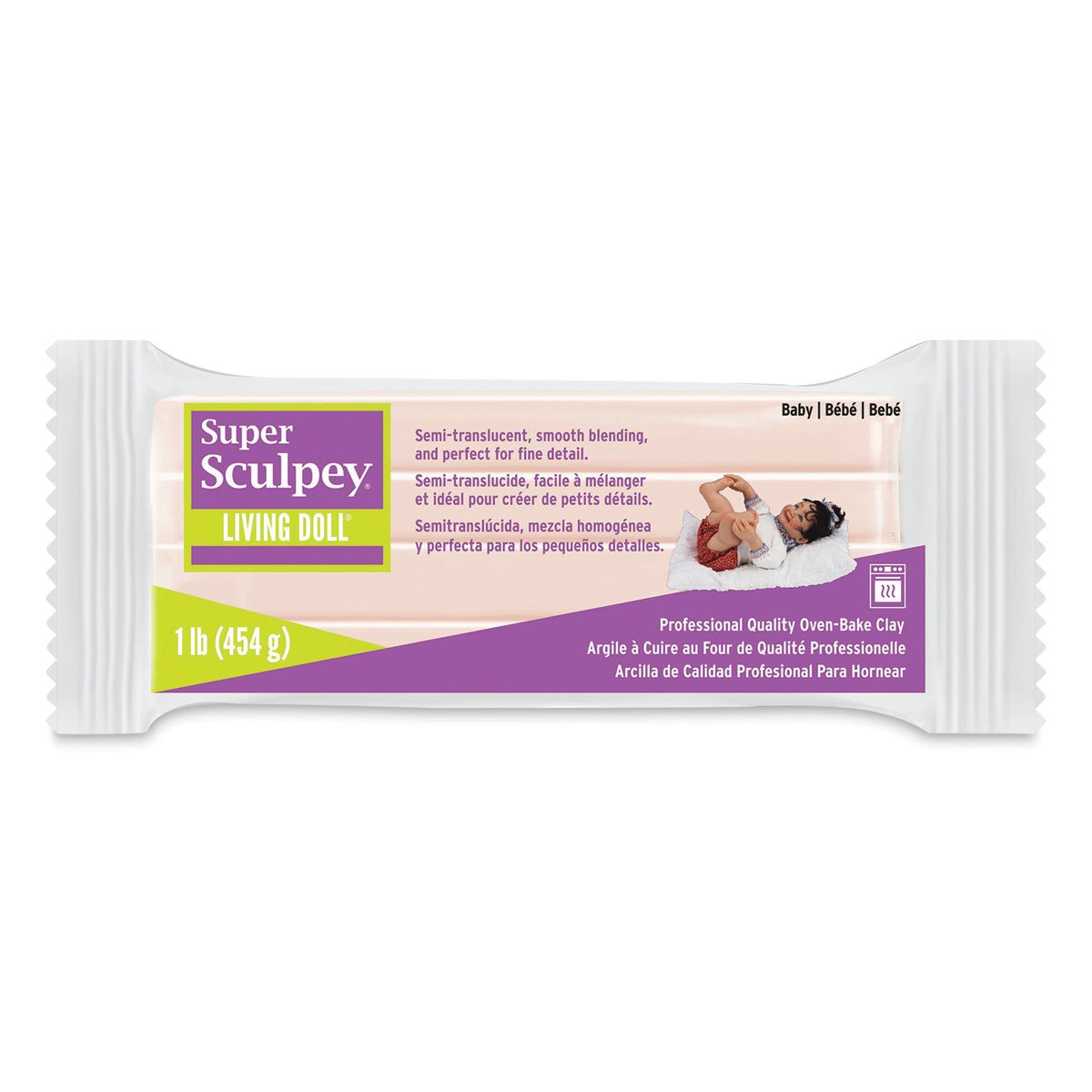 Living Doll Polimer Kil 454gr Baby