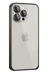 Joko İphone 15 Pro Metal Bumper Mat Kapak - Siyah