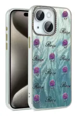 Newface İphone 15 Kılıf Blade Aynalı Desenli Kapak - Desen 9