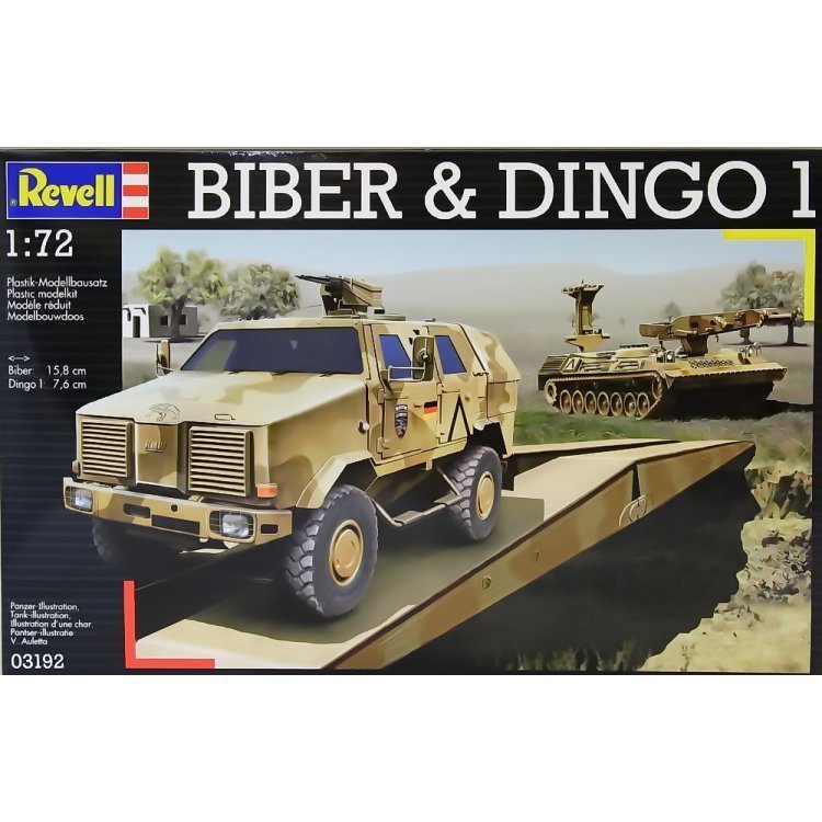 Biber & Dingo 1 Model Askeri Araç 1:72 N:3192