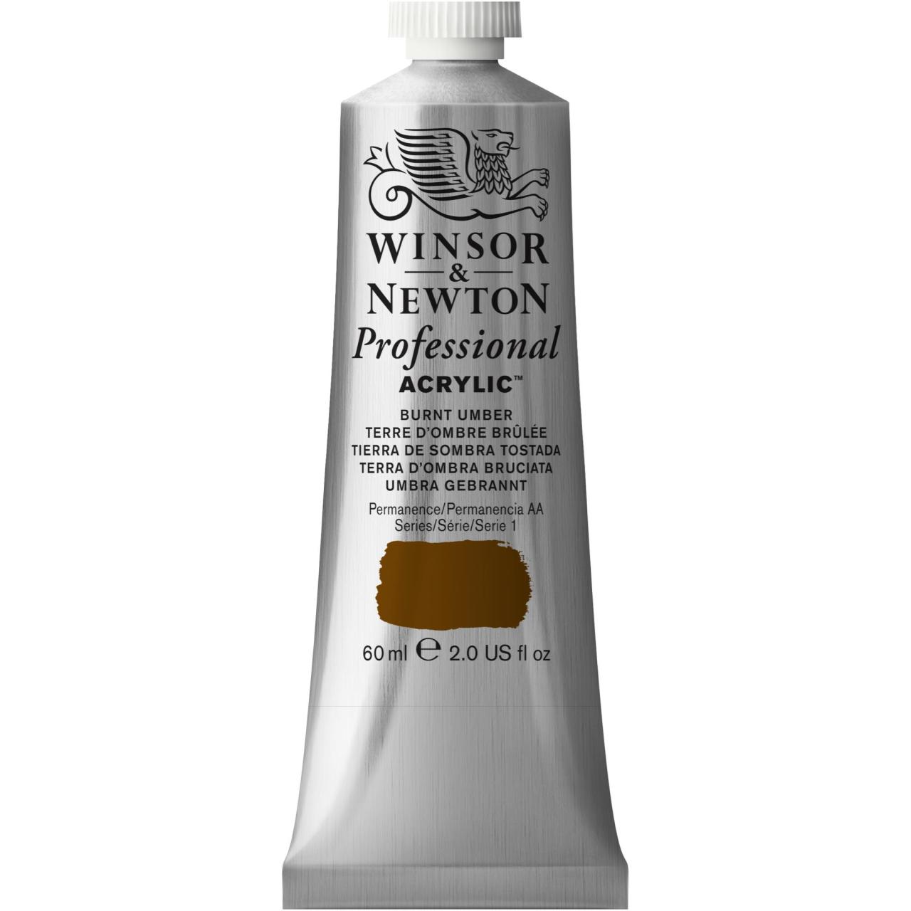 Profesyonel Akrilik Boya 60ml Seri 1 N:076 Burnt Umber