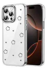 Newface Apple İphone 15 Pro Fiyonk Desenli Kapak - Desen 2