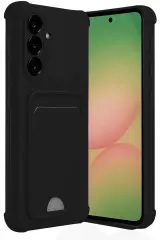 Newface Samsung Galaxy A17 5g Kelvin Kartvizitli Silikon - Siyah