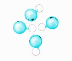 Doggie Kedi Köpek Tasma Çanı Mavi 1,4*1,4 cm