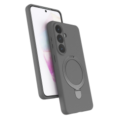 Samsung Galaxy S26 Plus Regal Magsafe Standlı Kapak - Titan Gri