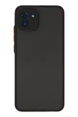 Newface Samsung Galaxy A03 Kılıf Montreal Silikon Kapak - Siyah