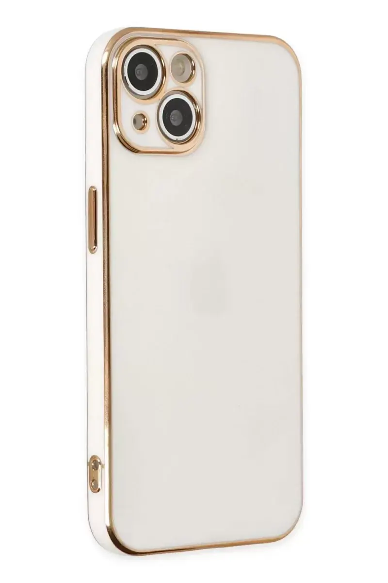 Newface İphone 14 Plus Kılıf Volet Silikon - Beyaz