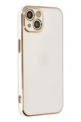 Newface İphone 14 Plus Kılıf Volet Silikon - Beyaz