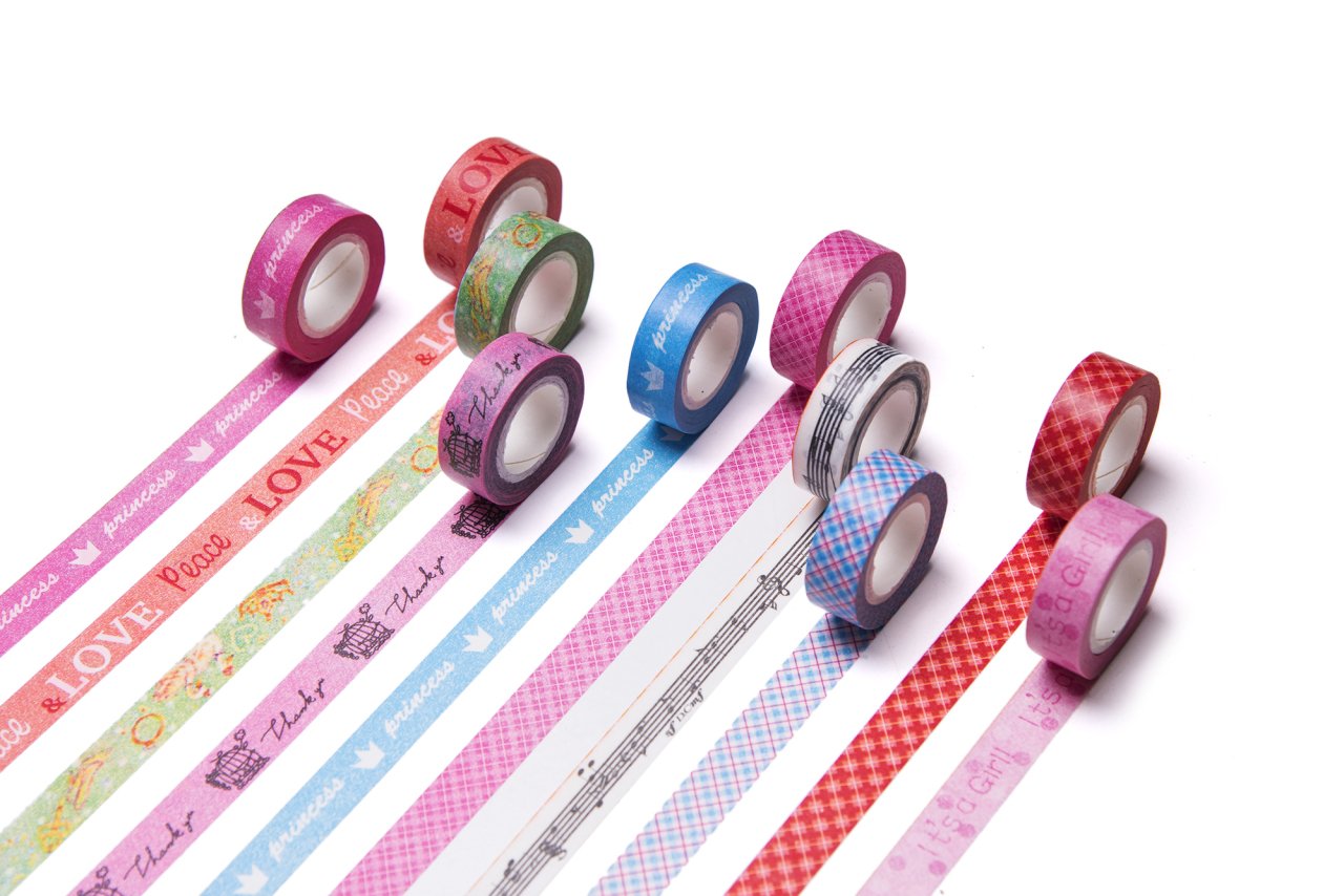 Desenli Bant - 10lu Paket N:4209