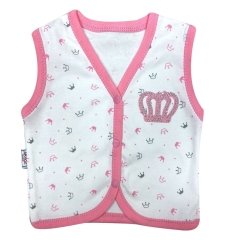 AyBaby AY473 Emprime Taşlı Yelek - Pembe