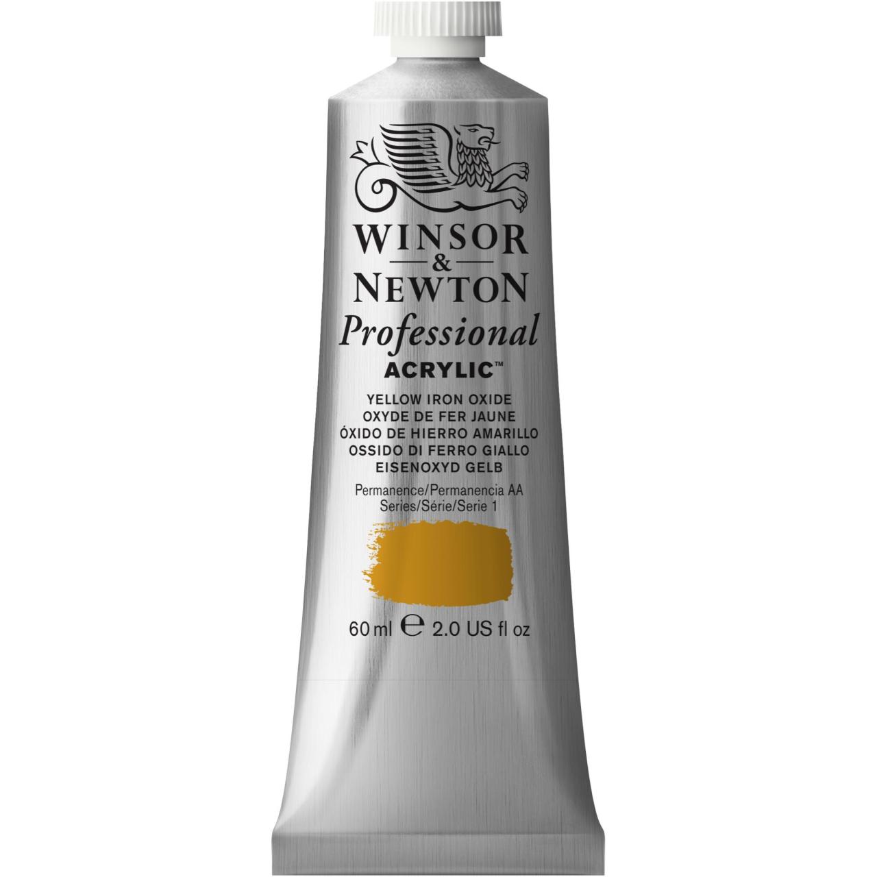 Profesyonel Akrilik Boya 60ml Seri 1 N:737 Yellow Iron Oxide