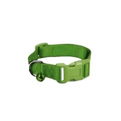 Dokuma Kedi Köpek Tasması Min:20-Max:30 cm Yeşil