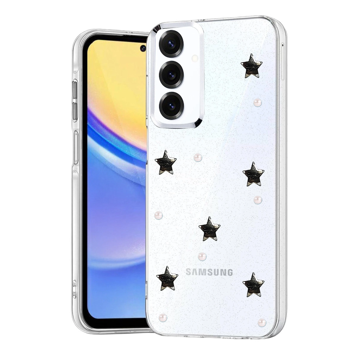 Samsung Galaxy S25 Plus Fiyonk Desenli Kapak - Desen 7