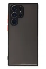 Newface Samsung Galaxy S23 Ultra Kılıf Montreal Silikon Kapak - Siyah