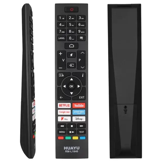 Rm-l1840 Vestel Netflix Youtube Prime Video Google Play Disney+ Tuşlu Lcd Led Tv Kumanda