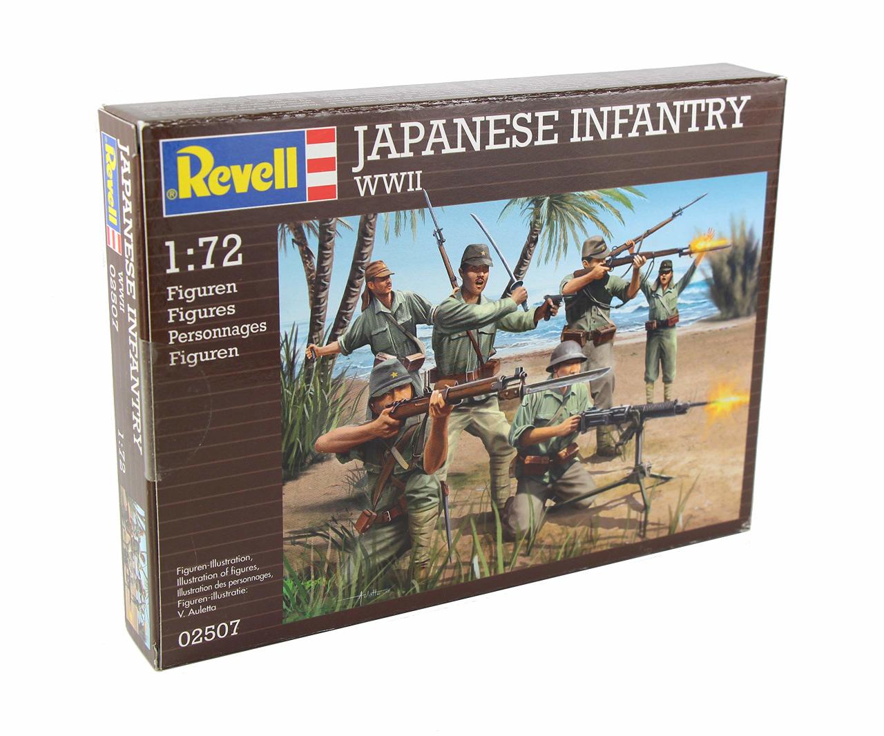 Japanese Infantry WWII Model Askeri Figür 1:72 N:2507