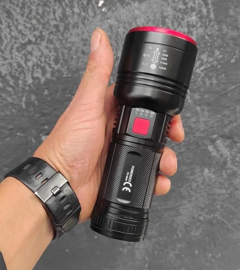 Powerdeks PD-9000 Profesyonel Avcı Feneri