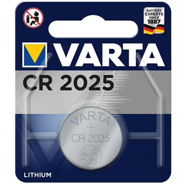Varta Cr 2025 3 Volt Tekli Lityum Pil